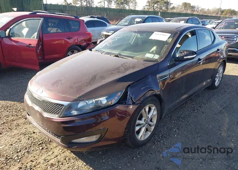 2013 Kia Optima Ex z USA, uszkodzony, nr VIN 5XXGN4A72DG191539